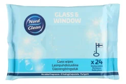 Puhdistus Ja Siivous^Nord Clean lasin puhdistusliina 24 kpl