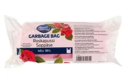 Puhdistus Ja Siivous^Nord Clean roskapussi tuoksullinen 30 l 40 kpl lajitelma