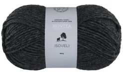 Kankaat Ja Käsityötarvikkeet^Novita Isoveli lanka 100 g 044 grafiitti