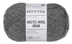 Kankaat Ja Käsityötarvikkeet^Novita lanka Arctic Wool Aran 100g 451 vuono