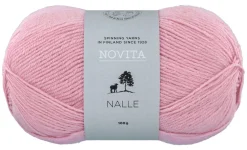 Kankaat Ja Käsityötarvikkeet^Novita Nalle lanka 100 g 516 herkkä