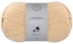 Kankaat Ja Käsityötarvikkeet^Novita Nalle lanka 100 g 622 sahara