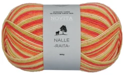 Kankaat Ja Käsityötarvikkeet^Novita Nalle Raita lanka 100 g pelle 8171