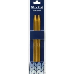 Kankaat Ja Käsityötarvikkeet^Novita Sukkapuikot 15 cm 3.5