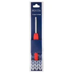 Kankaat Ja Käsityötarvikkeet^Novita Virkkuukoukku ergonominen 14 cm 4.0