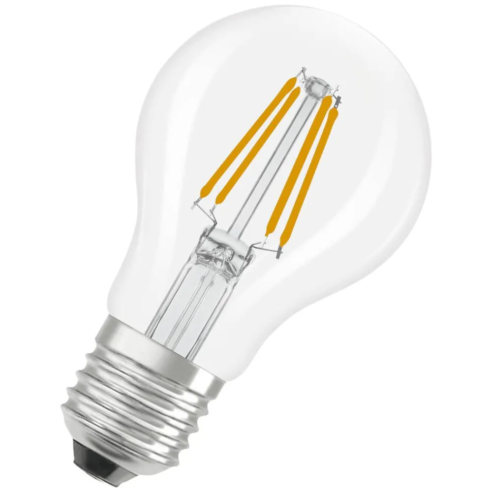 Lamput Ja Valaisintarvikkeet^Osram LED Star Classic A 40 Filament 3.4W 840 Clear E27