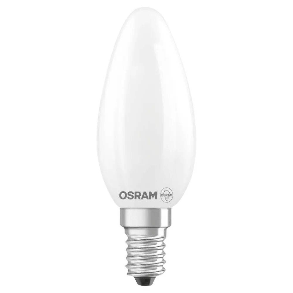 Lamput Ja Valaisintarvikkeet^Osram LED Star Classic B 25 Filament 1.8W 840 Frosted E14