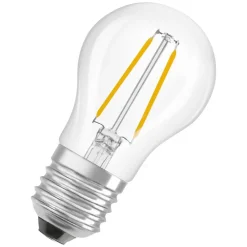 Lamput Ja Valaisintarvikkeet^Osram LED Star Classic P 25 Filament 1.8W 827 Clear E27
