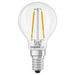 Lamput Ja Valaisintarvikkeet^Osram LED Star Classic P 25 Filament 1.8W 840 Clear E14