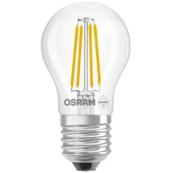 Lamput Ja Valaisintarvikkeet^Osram LED Star Classic P 40 Filament 3.4W 840 Clear E27