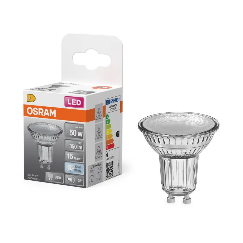 Lamput Ja Valaisintarvikkeet^Osram LED Star PAR16 50 36° 3.7W 840 GU10