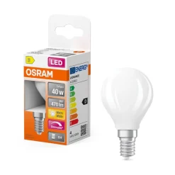Lamput Ja Valaisintarvikkeet^Osram LED Superstar Classic P 40 Fil. DIM 3.4W 827 Frosted E