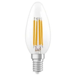 Lamput Ja Valaisintarvikkeet^Osram LED Superstar Classic B 40 Fil. DIM 3.4W 827 Clear E14