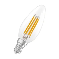 Lamput Ja Valaisintarvikkeet^Osram LED Superstar Classic B 40 Fil. DIM 3.4W 827 Clear E14