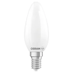 Lamput Ja Valaisintarvikkeet^Osram LED Superstar Classic B 40 Fil.DIM 3.4W 827 Frosted E1