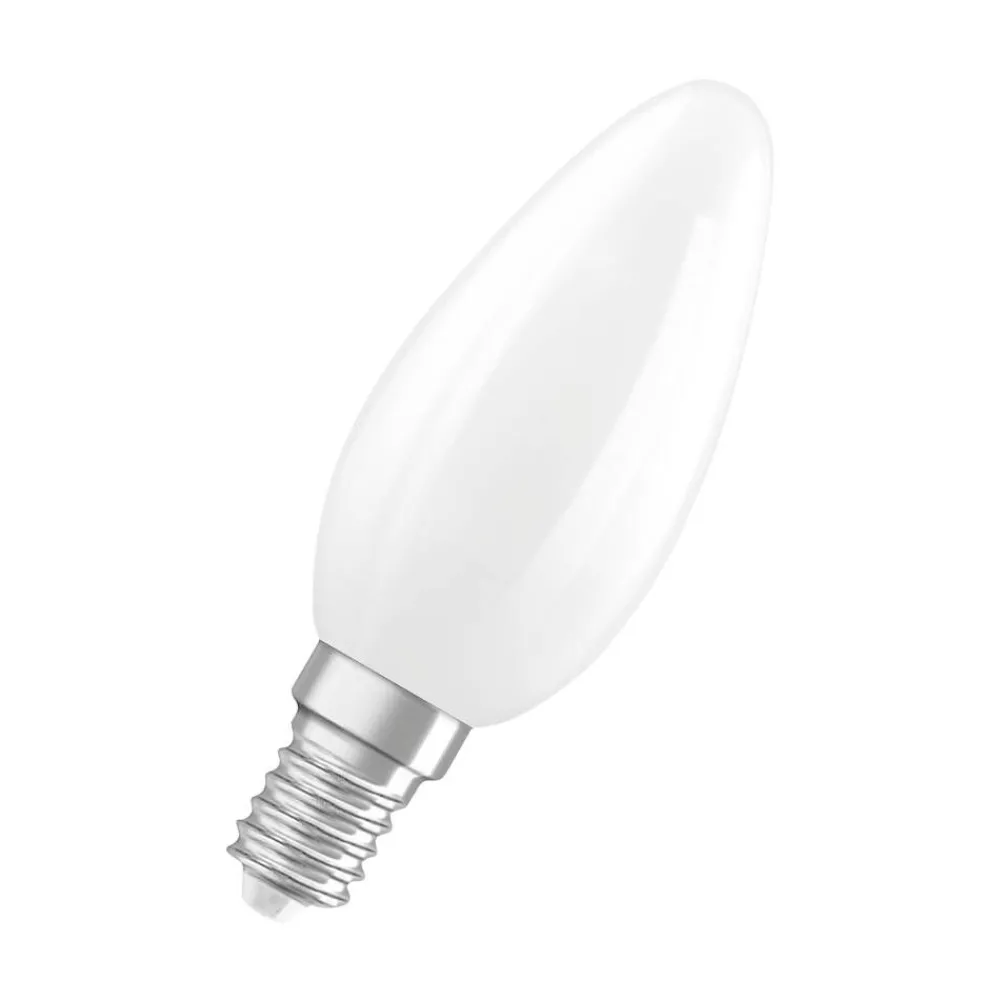 Lamput Ja Valaisintarvikkeet^Osram LED Superstar Classic B 40 Fil.DIM 3.4W 827 Frosted E1
