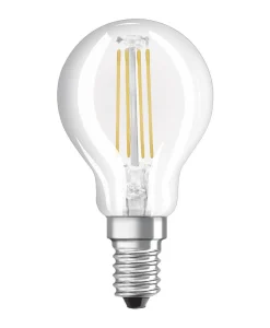 Lamput Ja Valaisintarvikkeet^Osram Led-lamppu Base CL mainos P40 FIL 4,5 W/827 E14 3 kpl/pkt