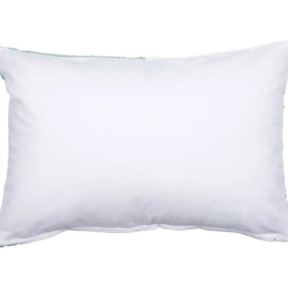 Sisustustekstiilit^Pentik brodeerattu tyynynpäällinen Lumme 30x45 cm vihreä