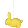 Pääsiäinen^Pentik huopakoriste Jänönen 6 cm keltainen