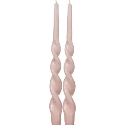 Kynttilät Ja Huonetuoksut^Pentik kruunukynttilä Kierre hile v.punainen 28 cm 2 kpl