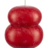 Kynttilät Ja Huonetuoksut^Pentik Pistaasi pöytäkynttilä punainen 9x9 cm