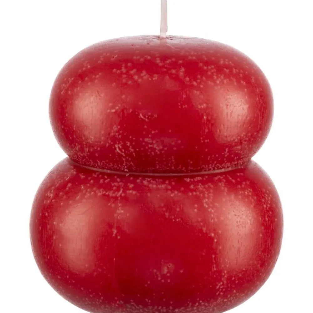 Kynttilät Ja Huonetuoksut^Pentik Pistaasi pöytäkynttilä punainen 9x9 cm