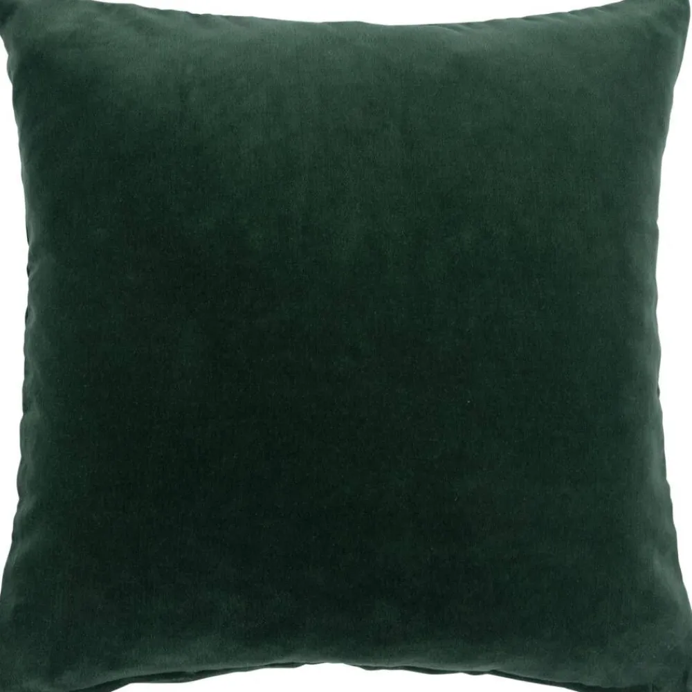 Sisustustekstiilit^Pentik samettityynynpäällinen Kaari tummanvihreä 45x45 cm