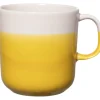 Astiat^Pentik Tuntu muki 0,35 L keltainen/v.punainen