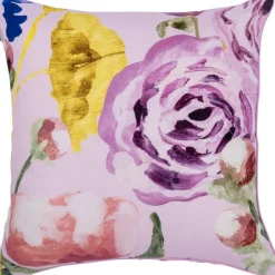 Sisustustekstiilit^Pentik tyynynpäällinen Freesia 45x45 cm v.punainen