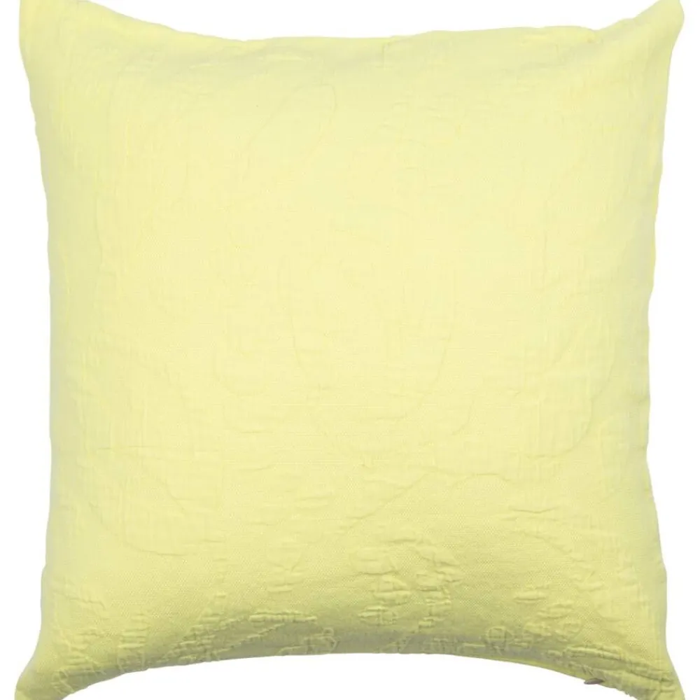 Sisustustekstiilit^Pentik tyynynpäällinen Minttu 45x45 cm jacquardpuuvilla kelt