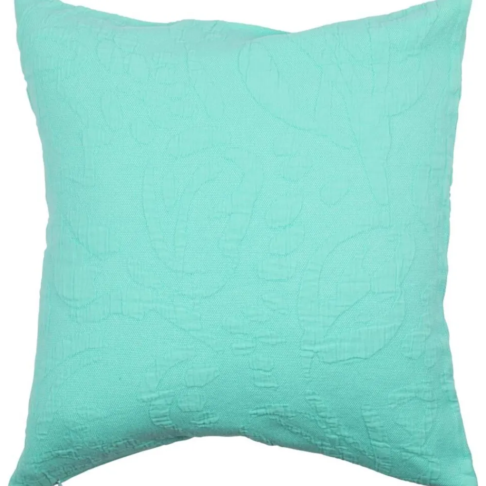 Sisustustekstiilit^Pentik tyynynpäällinen Minttu 45x45 cm jacquardpuuvilla vihr