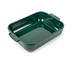 Paistoastiat^Peugeot keraaminen Appolia-vuoka suorakaide 32 cm metsän vih
