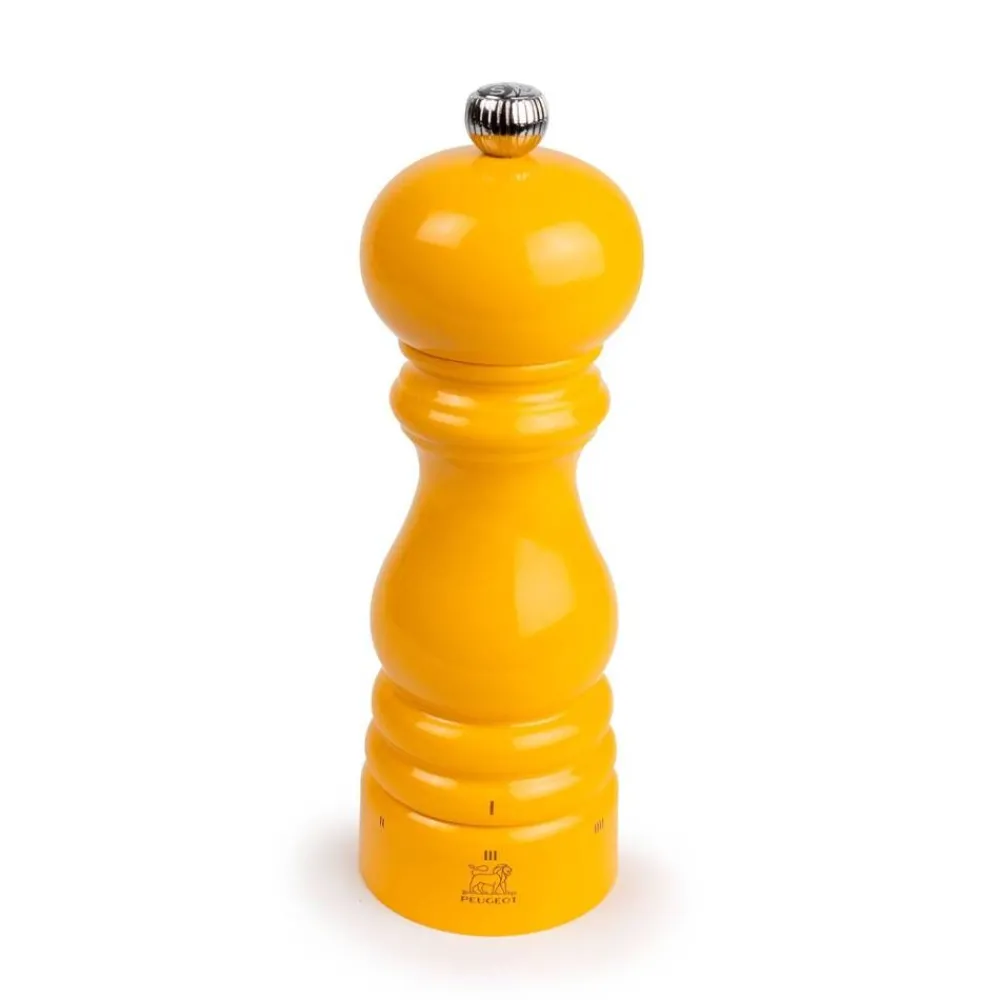 Keittiötarvikkeet^Peugeot Z-suolamylly Paris karkeudensäädöllä 18 cm Yellow Sa