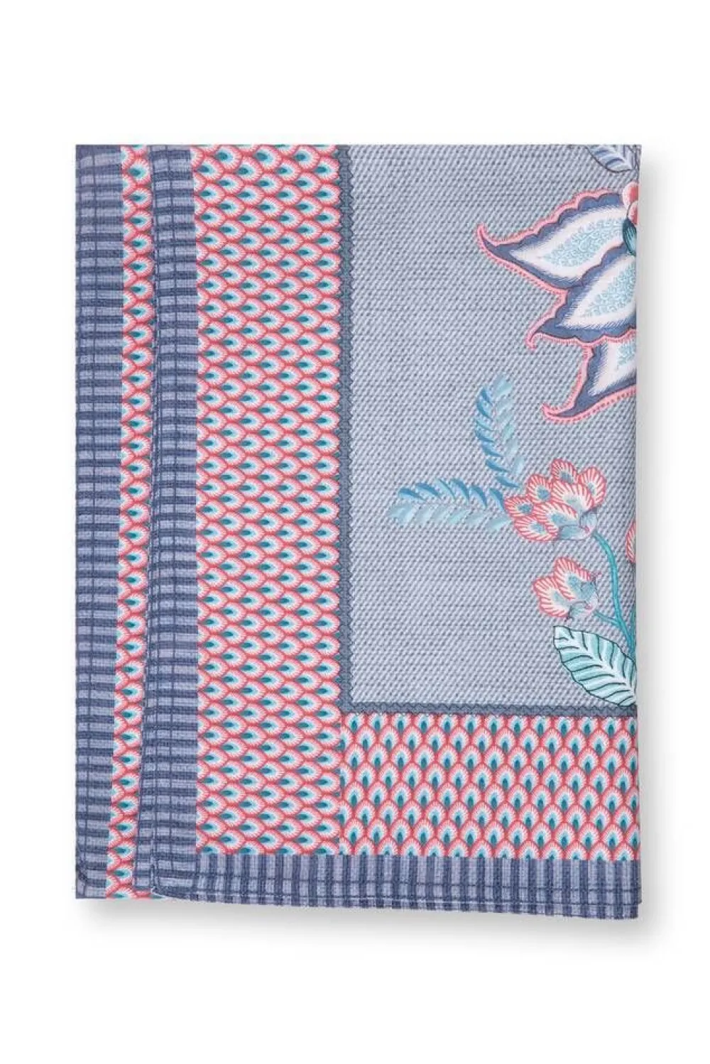 Keittiötekstiilit^Pip Studio kaitaliina Flower Festival 50x150 cm Blue