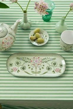 Tarjoilu^Pip Studio kakkutarjotin Lily&Lotus 33,3x15,5 cm Light Green