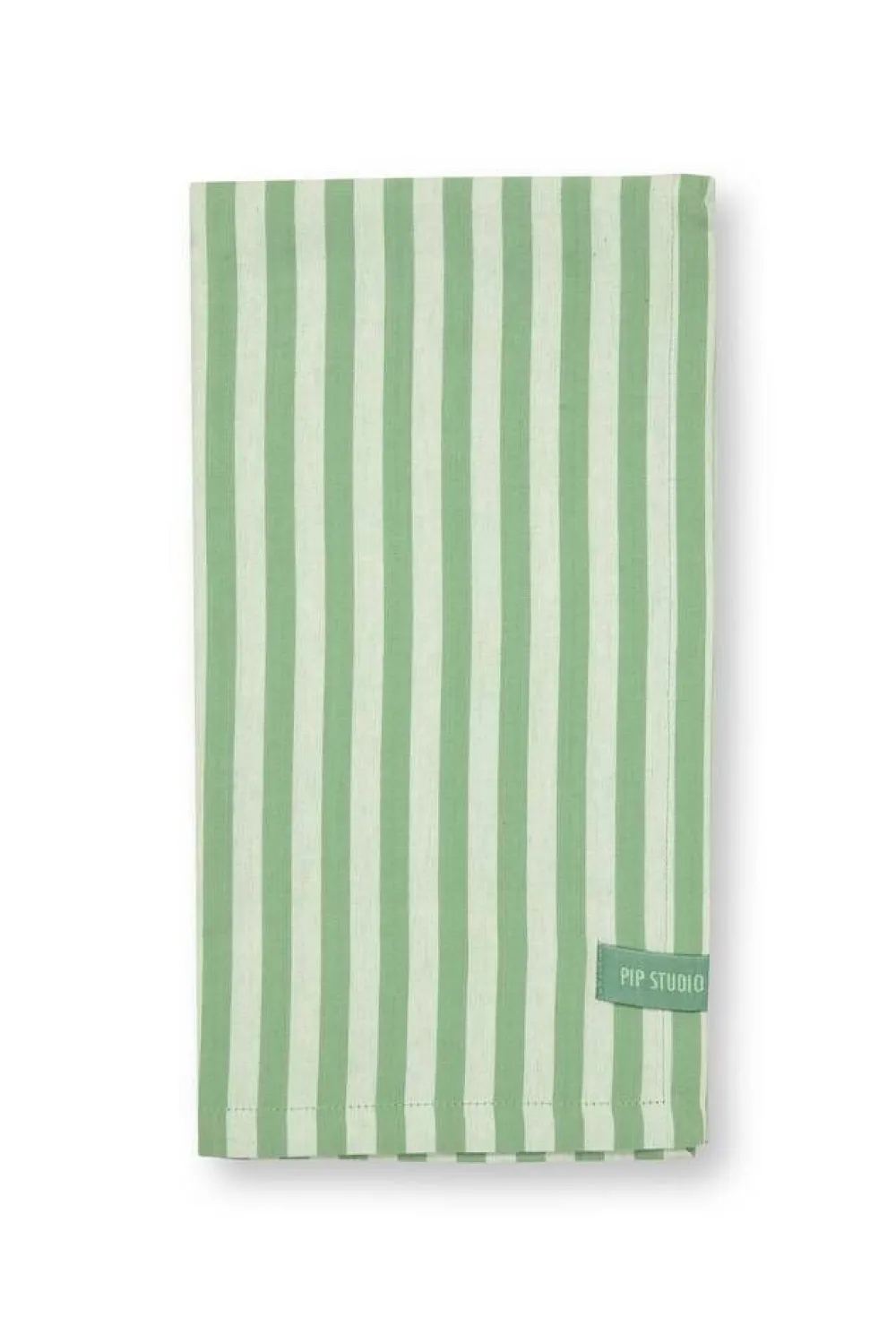 Keittiötekstiilit^Pip Studio keittiöpyyhe Stripes 65x65 cm 2 kpl Light Green