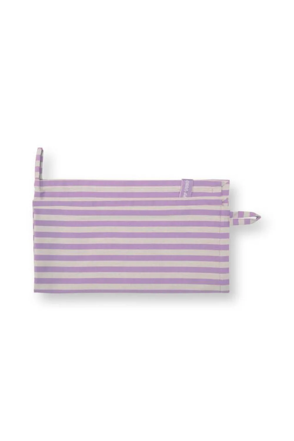 Keittiötekstiilit^Pip Studio keittiöpyyhe Stripes 65x65 cm Lilac 2 kpl