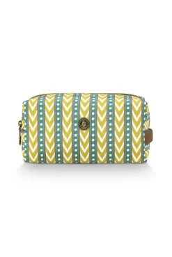 Kylpyhuonetarvikkeet|Meikkipussit Ja Toilettilaukut^Pip Studio kosmetiikkalaukku Coco Samba Stripe 21,5x10x10,5