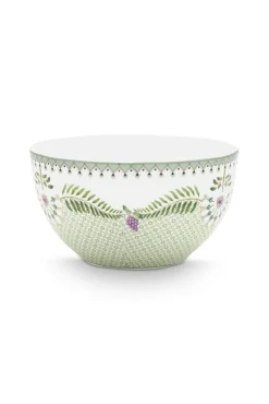 Astiat^Pip Studio kulho Lily&Lotus Tiles 15 cm Light Green