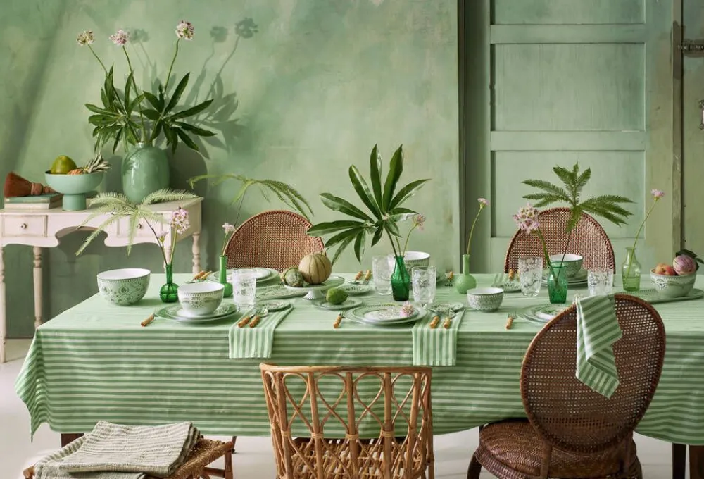 Astiat^Pip Studio kulho Lily&Lotus Tiles 15 cm Light Green