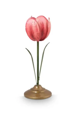 Lyhdyt Ja Kynttilänjalat^Pip Studio kynttilänjalkasetti Metal Pink
