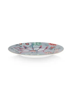 Astiat^Pip Studio lautanen Flower Festival 17 cm Light Blue