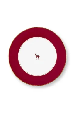 Astiat^Pip Studio lautanen Love Birds Dark 17 cm Red
