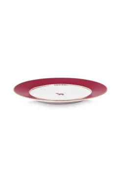 Astiat^Pip Studio lautanen Love Birds Dark 17 cm Red