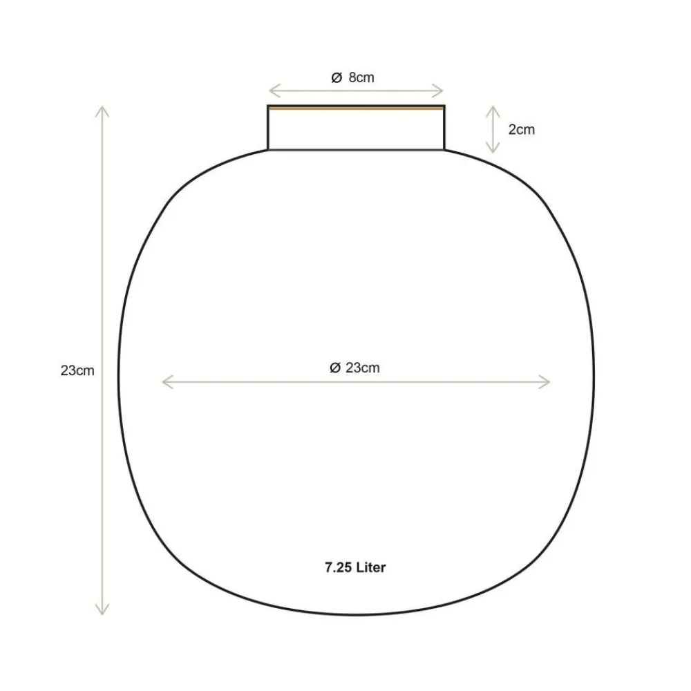 Maljakot Ja Ruukut^Pip Studio maljakko Metal Dots 23 cm White-Gold