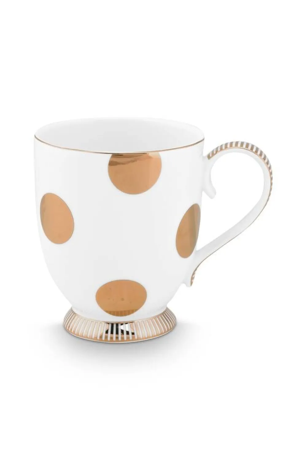 Astiat^Pip Studio muki Dot Delight 2 kpl White-Gold