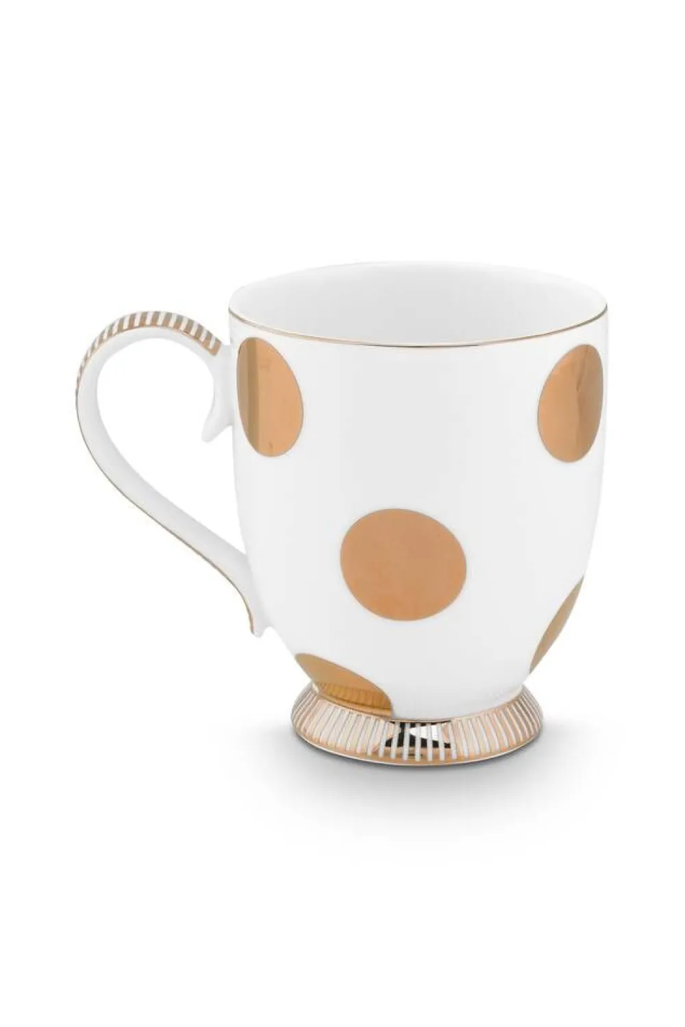 Astiat^Pip Studio muki Dot Delight 2 kpl White-Gold