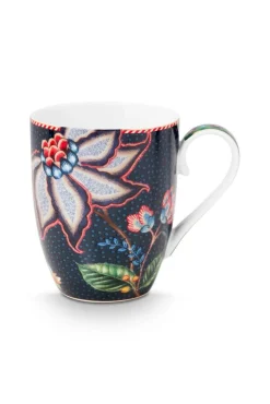 Astiat^Pip Studio muki Flower Blues 350 ml Blue