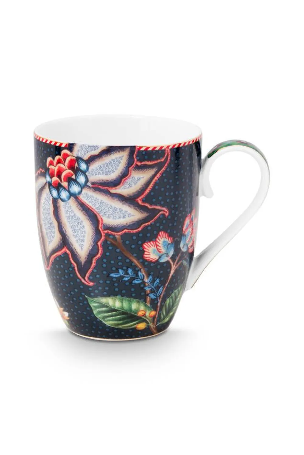 Astiat^Pip Studio muki Flower Blues 350 ml Blue