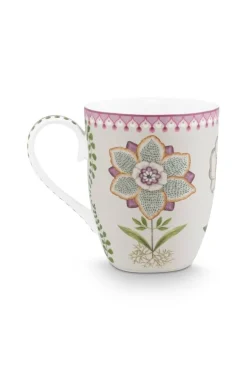 Astiat^Pip Studio muki Lily&Lotus 350 ml Off White